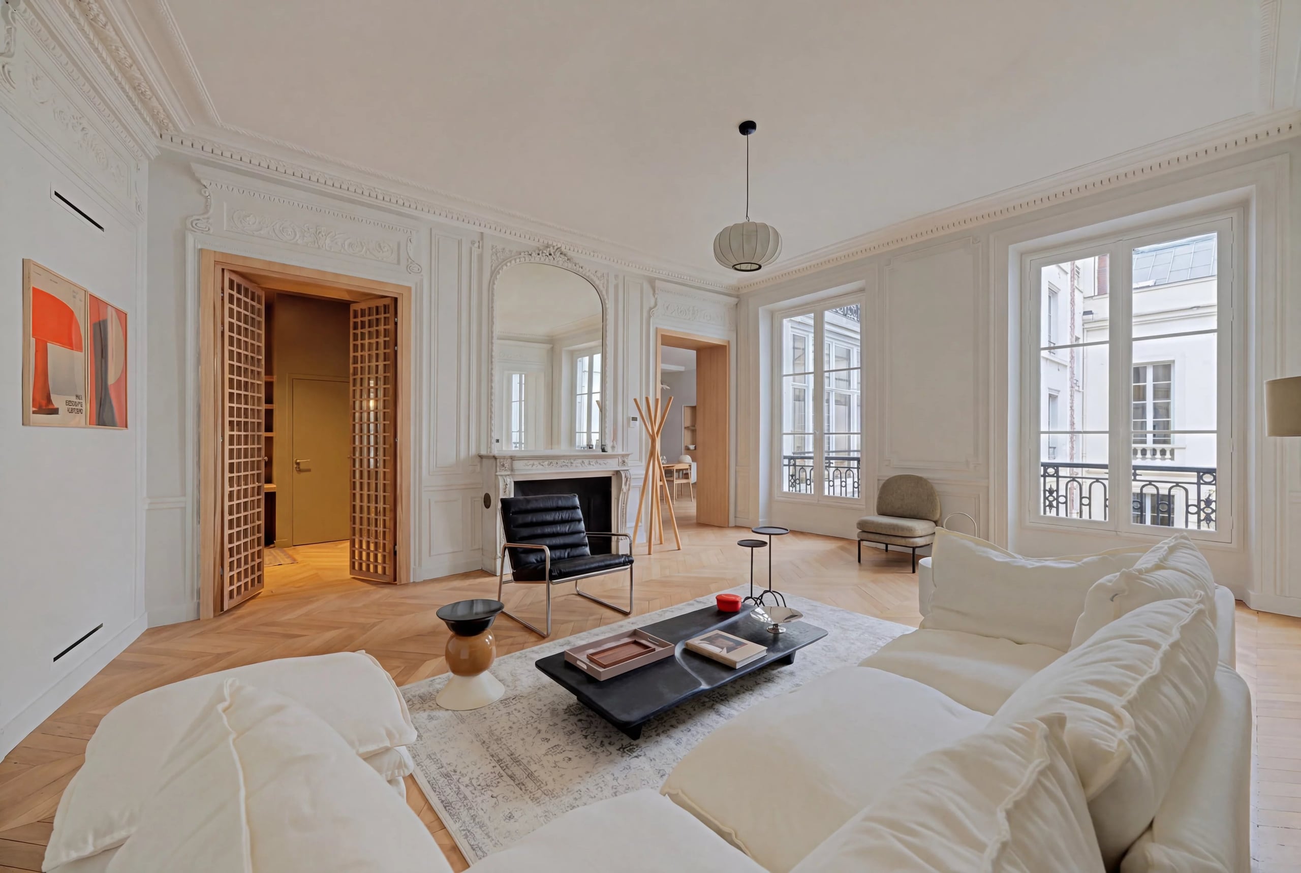 Appartement entièrement rénové par architecte